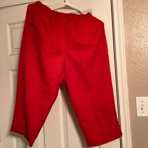 Allison Daley 8P Red Trouser